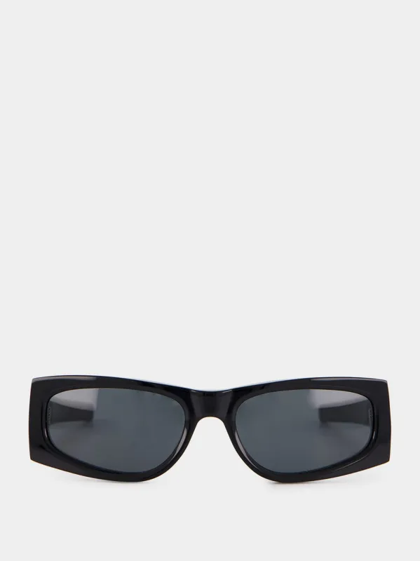 SL M140 Rectangular Sunglasses with Cassandre Logo sold by Fashion Clinic