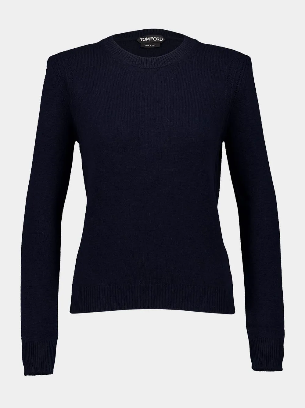 Ink Cashmere Crew Neck Sweater sold by Fashion Clinic