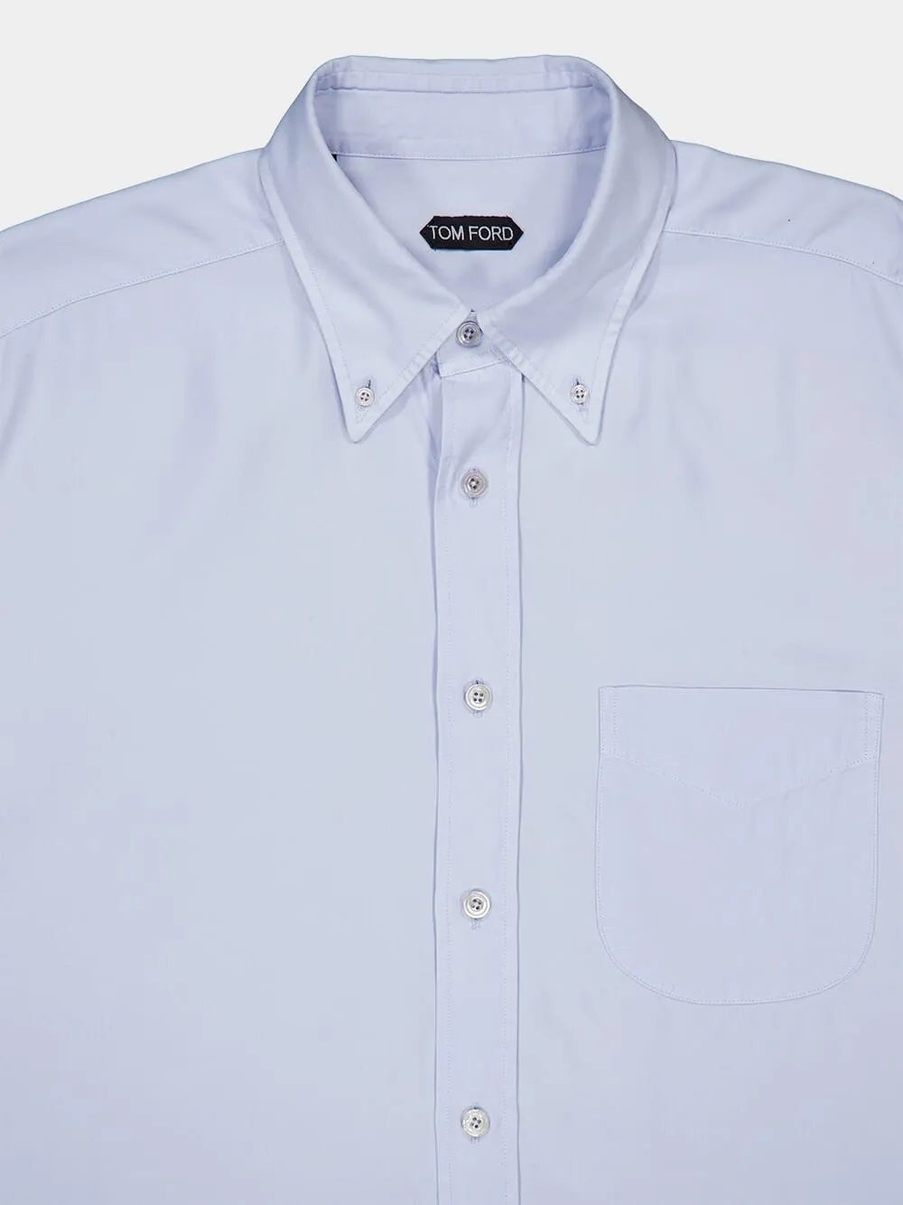 Pale Blue Long-Sleeve Shirt sold by Fashion Clinic product image thumbnail 4