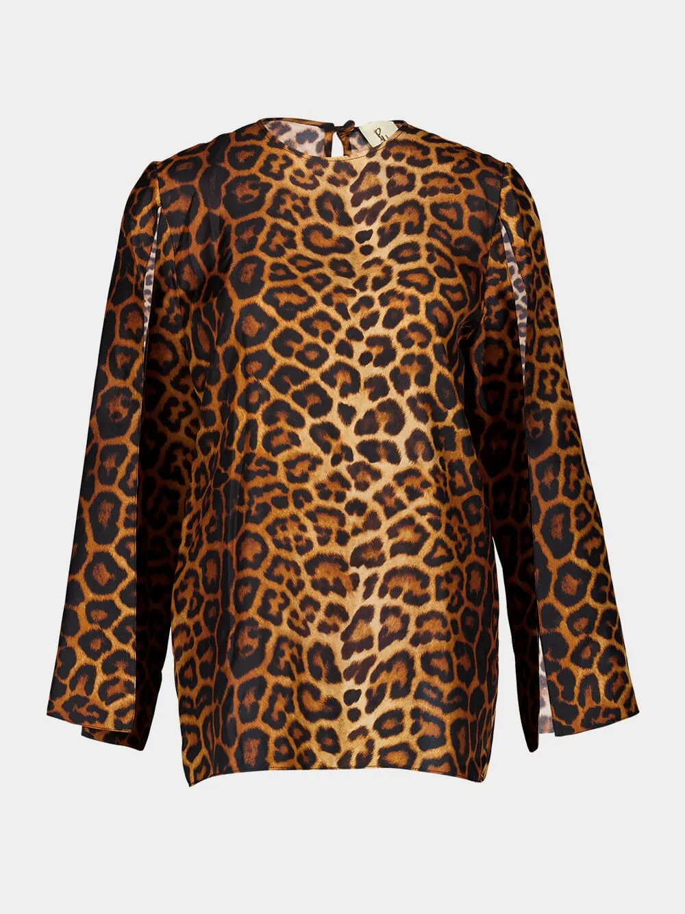 Acorus Junglito Print Silk Blouse sold by Fashion Clinic product image thumbnail 2