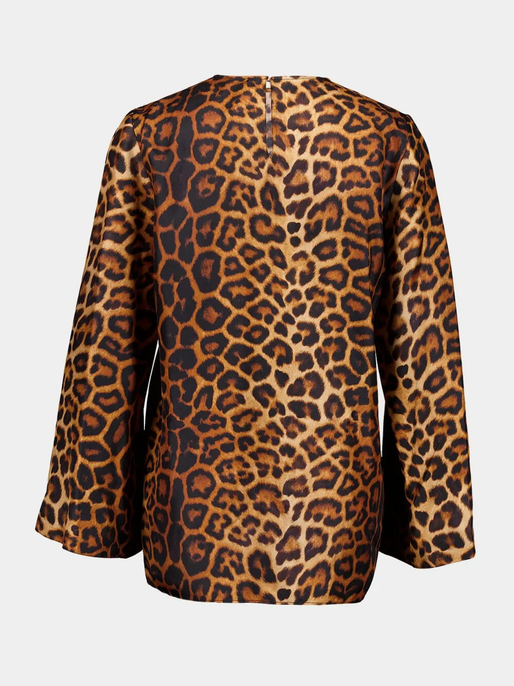 Acorus Junglito Print Silk Blouse sold by Fashion Clinic product image thumbnail 3