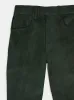 Zircon Suede Green Flared Pants sold by Fashion Clinic