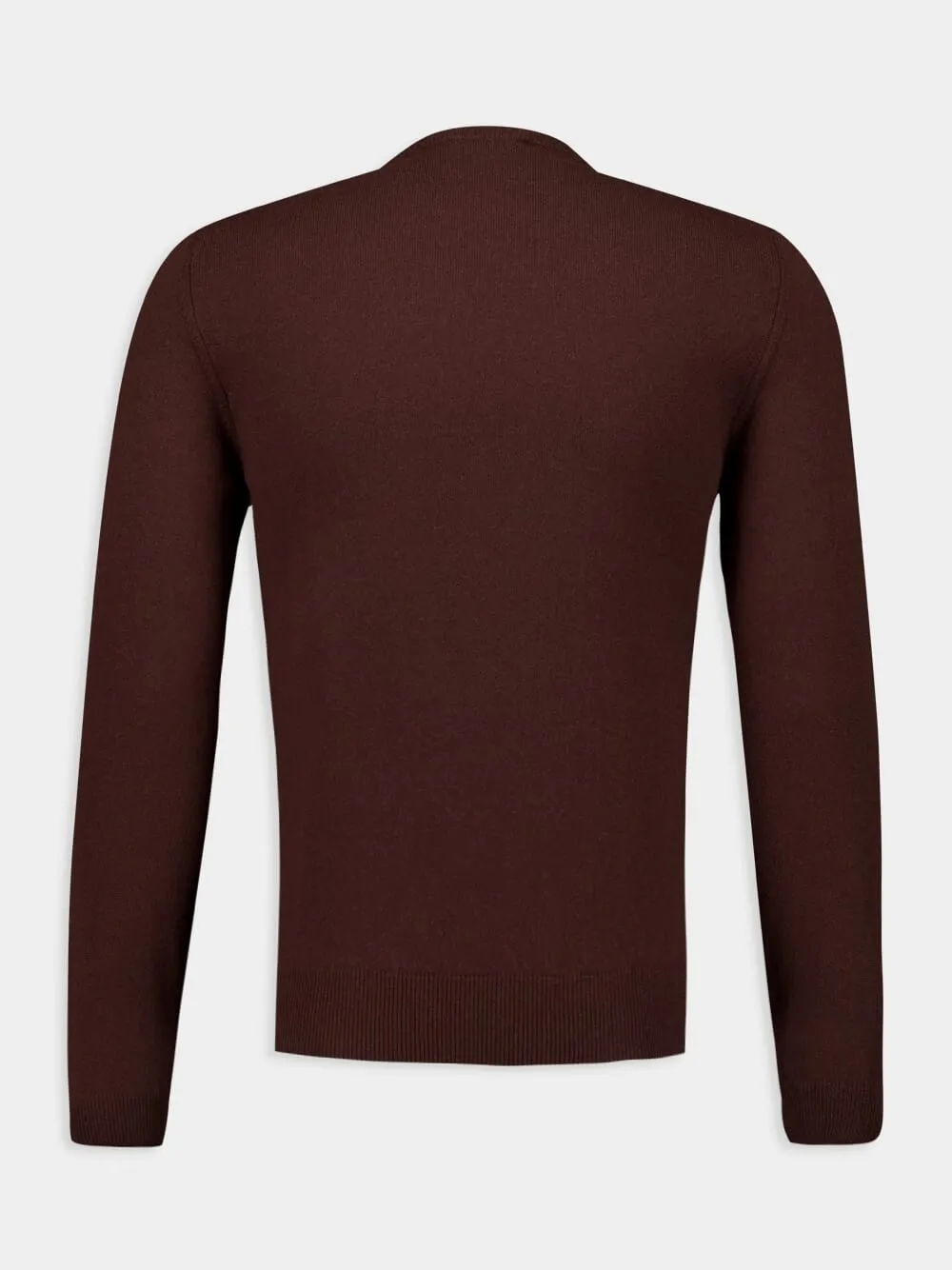Brown Cashmere Crewneck Sweater sold by Fashion Clinic product image thumbnail 2
