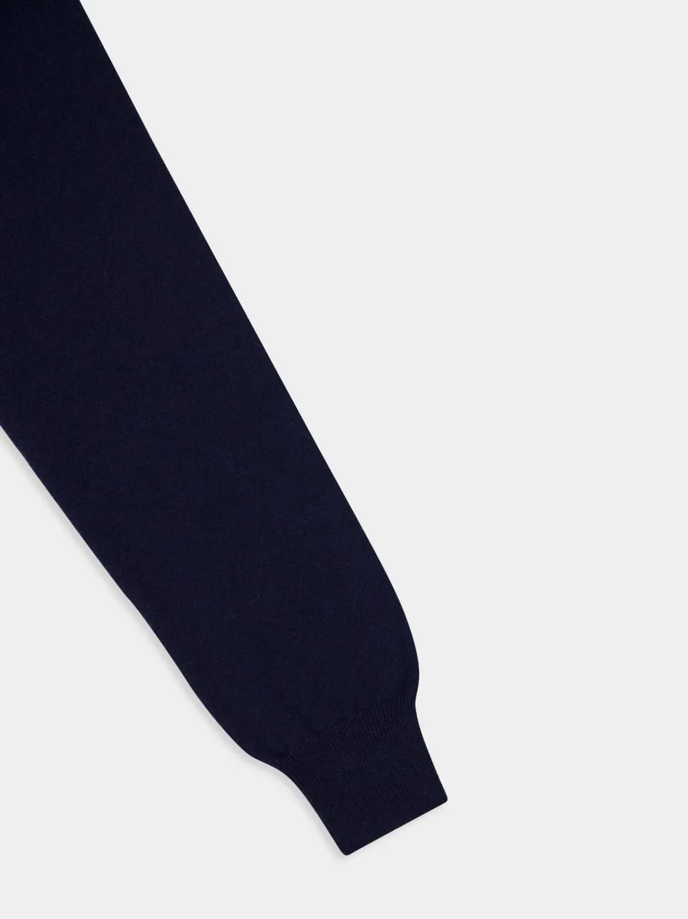 Blue Cashmere Crewneck Sweater sold by Fashion Clinic product image thumbnail 4