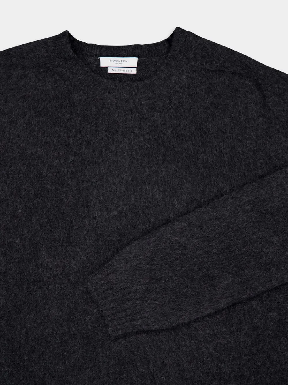 Wool and Cashmere Dark Grey Sweater sold by Fashion Clinic product image thumbnail 3