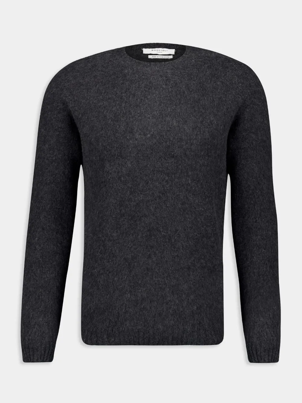 Wool and Cashmere Dark Grey Sweater sold by Fashion Clinic