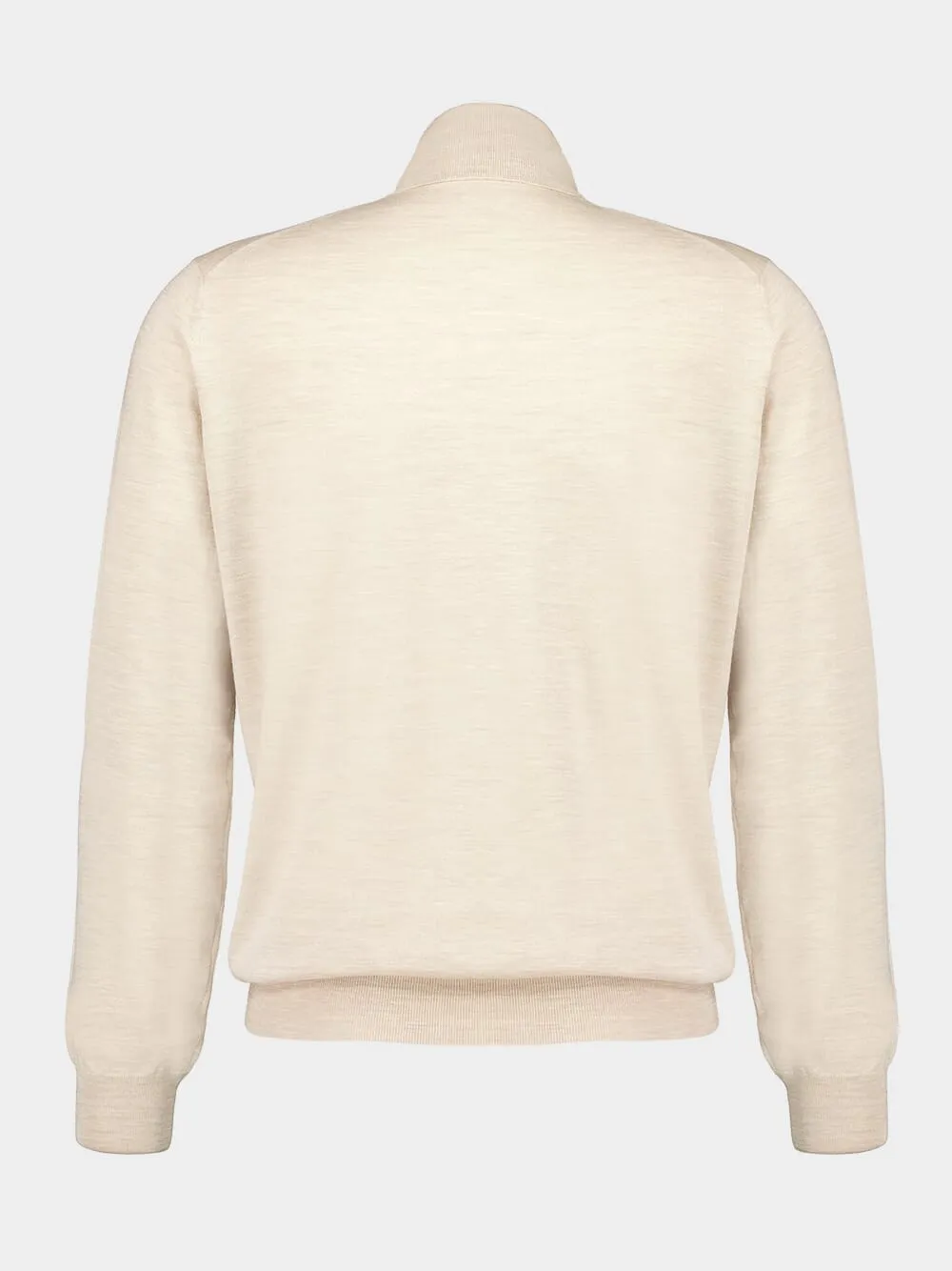 Camel Brown Turtleneck Sweater sold by Fashion Clinic product image thumbnail 2