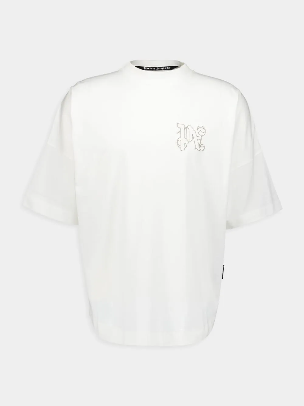 Embroidered Monogram T-Shirt sold by Fashion Clinic