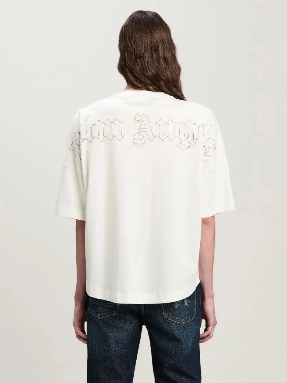 Embroidered Monogram T-Shirt sold by Fashion Clinic product image thumbnail 4