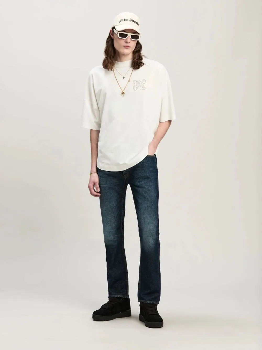 Embroidered Monogram T-Shirt sold by Fashion Clinic product image thumbnail 2