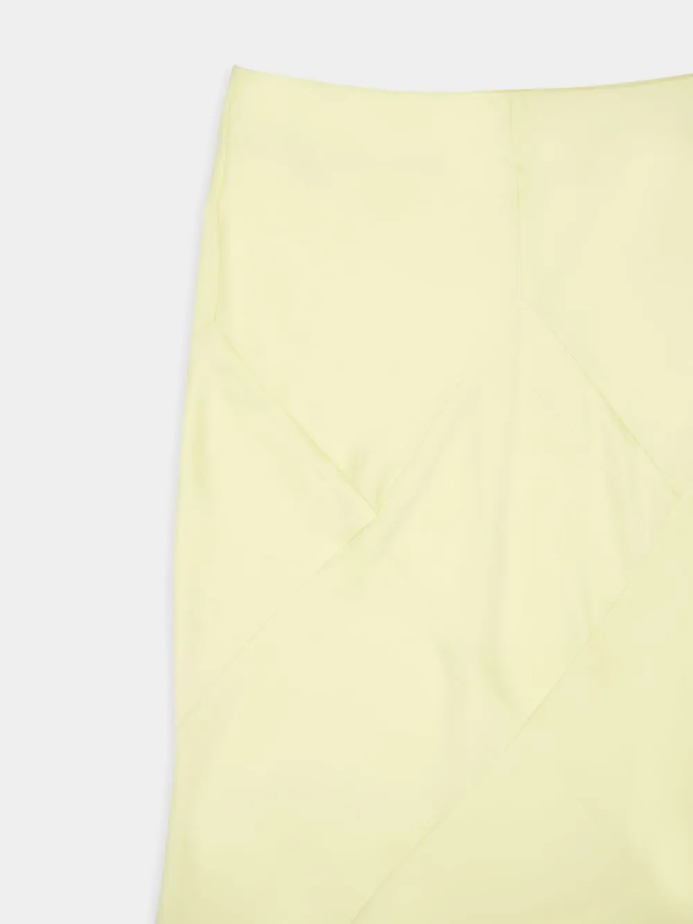Light Yellow Maxi Skirt sold by Fashion Clinic product image thumbnail 3