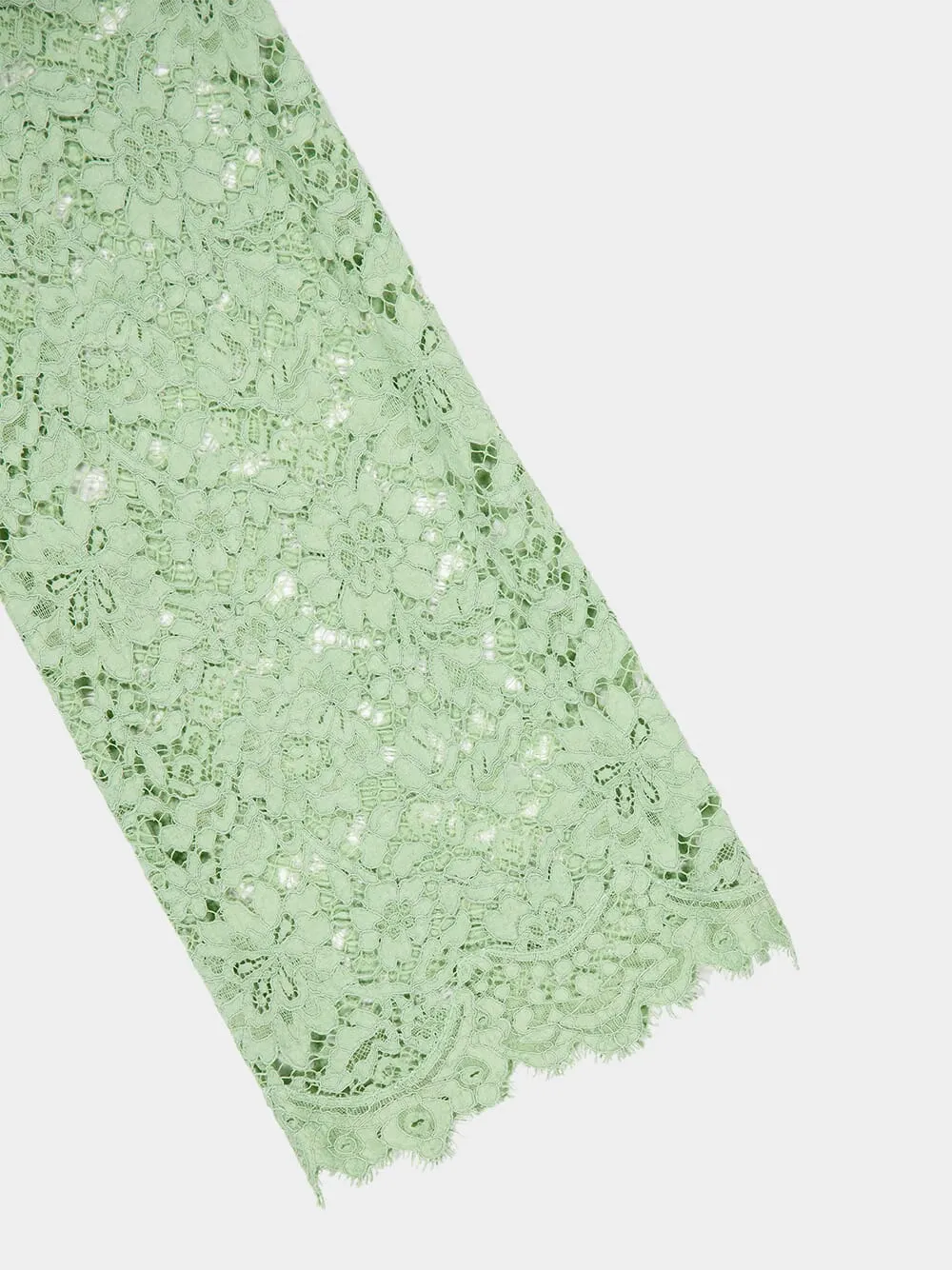 Green Lace Maxi Dress sold by Fashion Clinic product image thumbnail 4