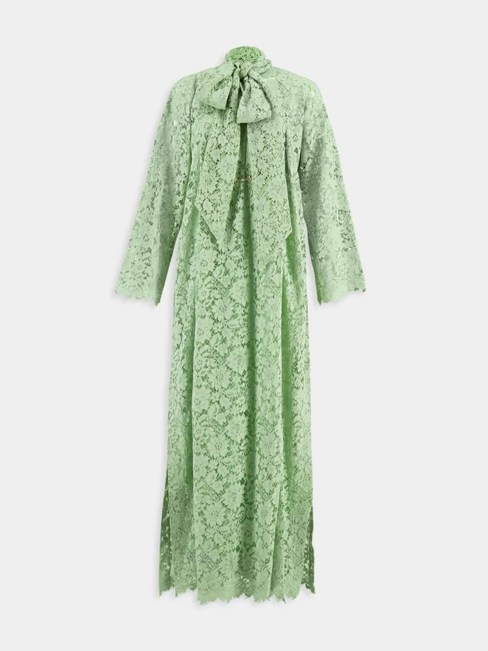 Green Lace Maxi Dress sold by Fashion Clinic