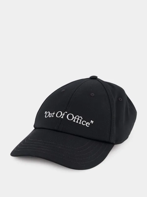 Black Out Of Office Cap made by Off-White