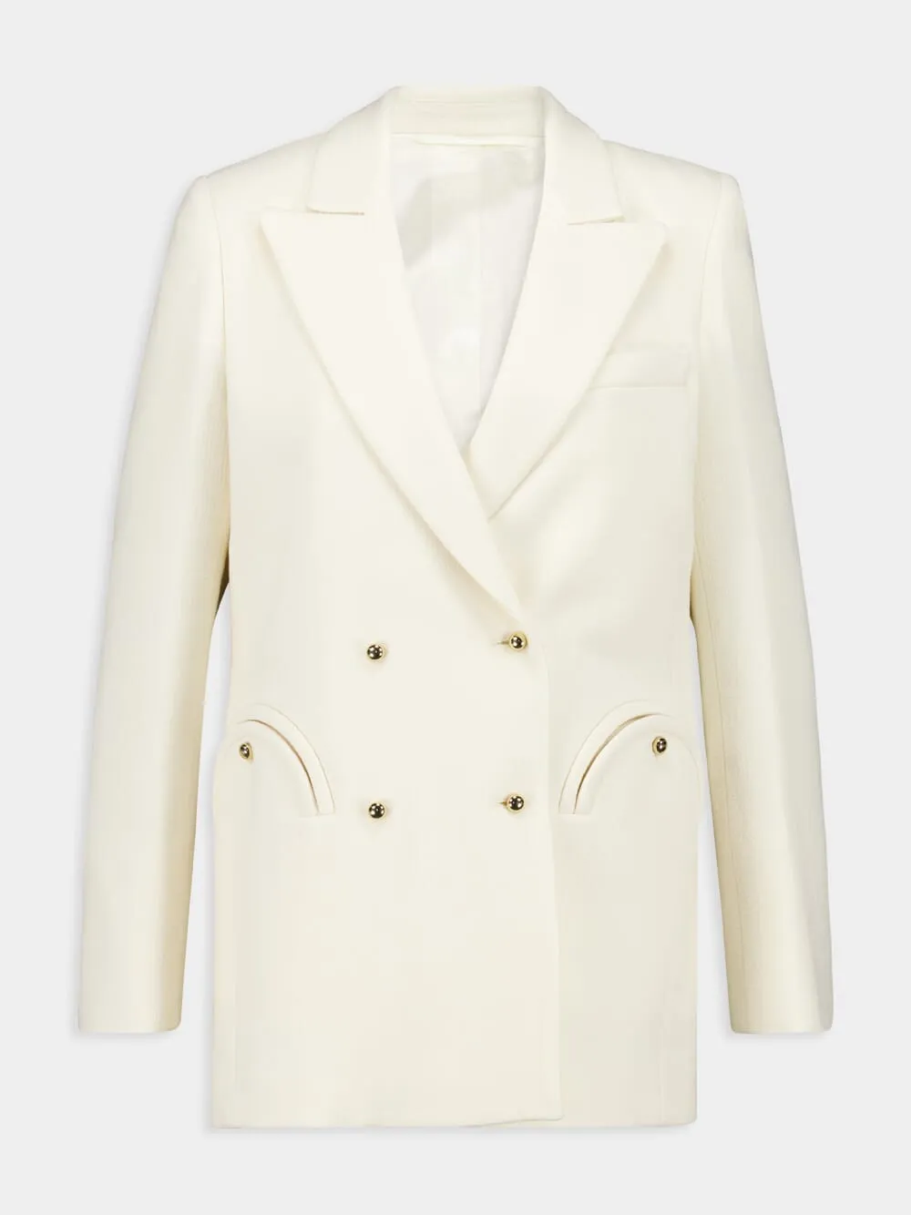 Resolute Cream Everyday Blazer sold by Fashion Clinic