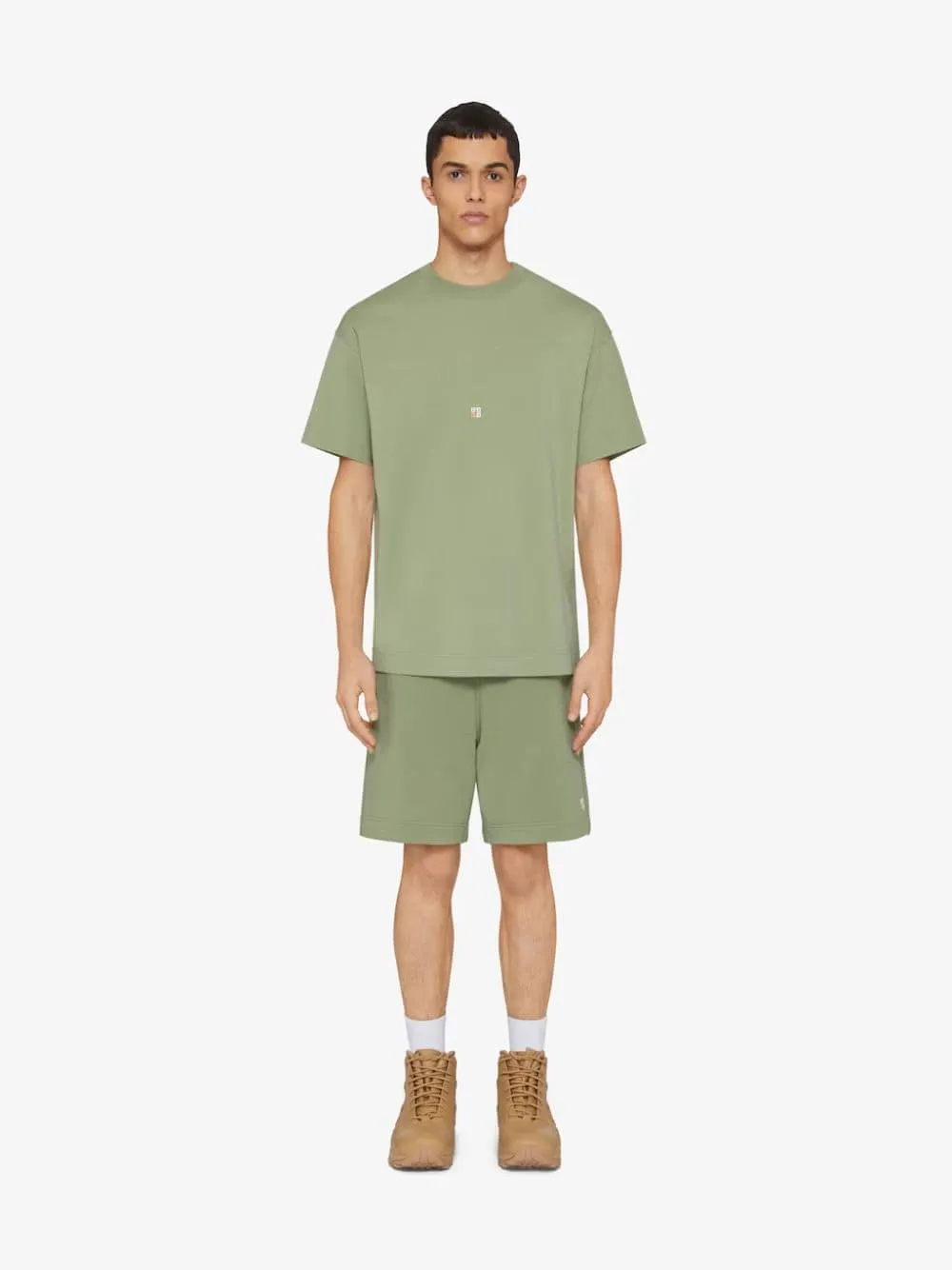 Almond Green T-Shirt with 4G Detail sold by Fashion Clinic product image thumbnail 2