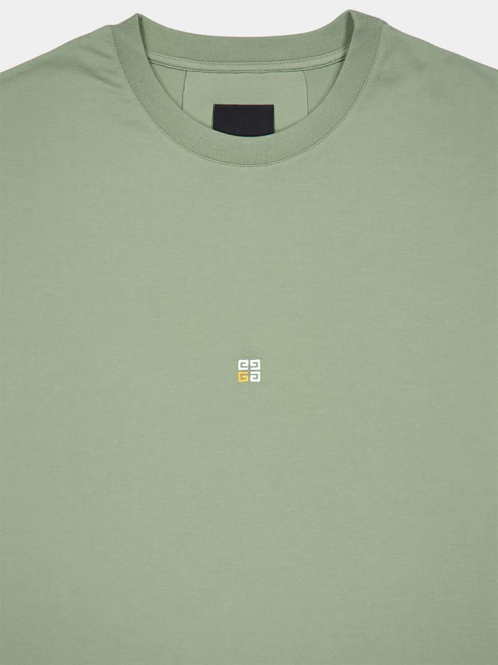 Almond Green T-Shirt with 4G Detail sold by Fashion Clinic product image thumbnail 5