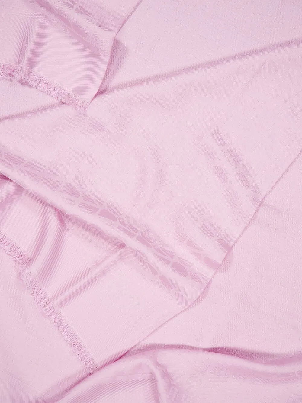 Pink Toile Iconographe Wool and Silk Shawl sold by Fashion Clinic product image thumbnail 2