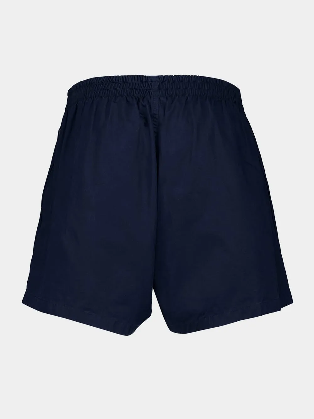 Dark Blue Cotton Poplin Boxer Shorts sold by Fashion Clinic product image thumbnail 2