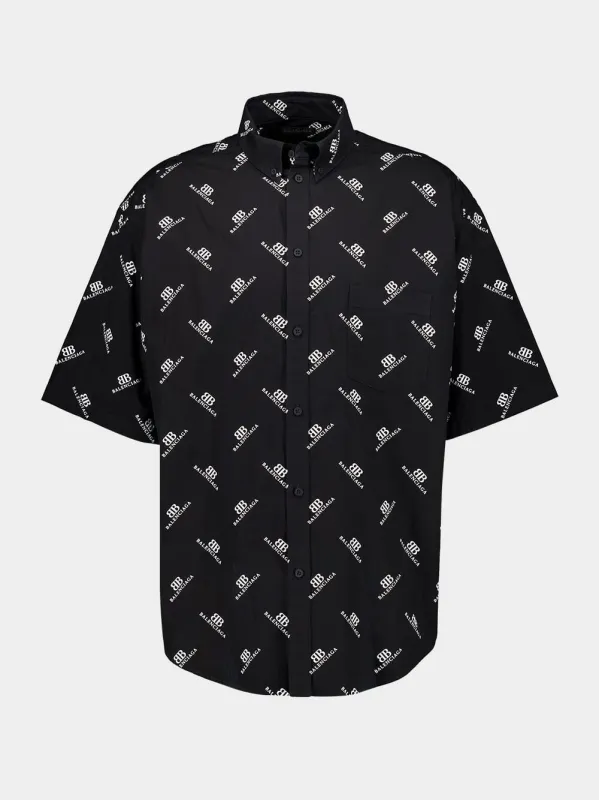All-Over Logo Print Shirt sold by Fashion Clinic