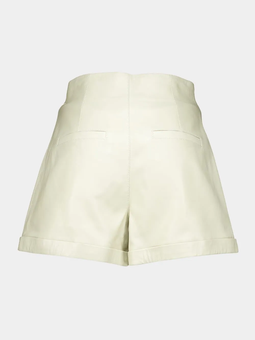 Button Detailed High Waist Shorts sold by Fashion Clinic product image thumbnail 2