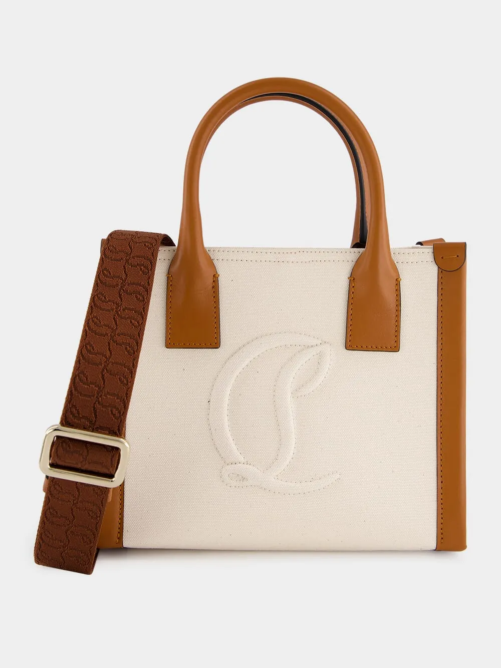By My Side Mini Beige Tote Bag sold by Fashion Clinic product image thumbnail 3