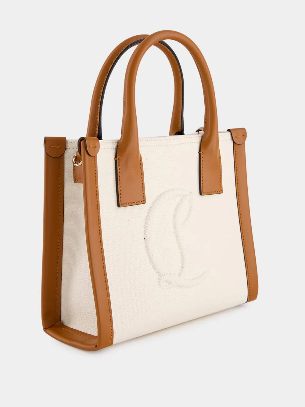 By My Side Mini Beige Tote Bag sold by Fashion Clinic product image thumbnail 4