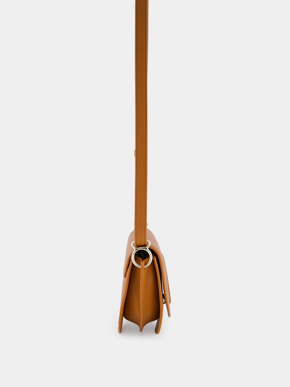 By My Side Cuoio Crossbody Bag sold by Fashion Clinic product image thumbnail 3