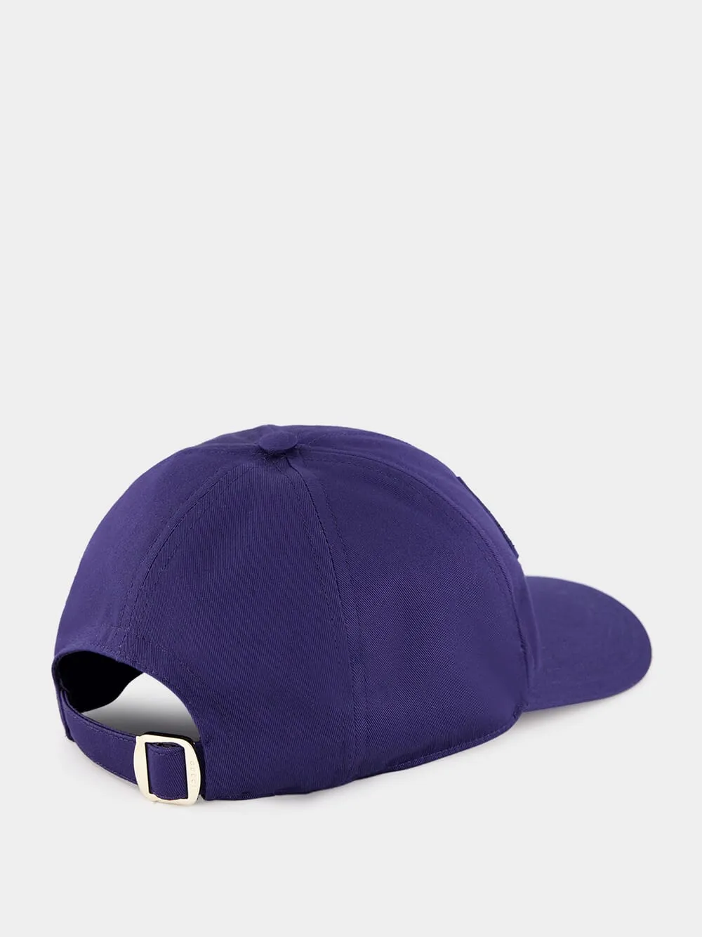 Dark Blue Cotton Baseball Hat sold by Fashion Clinic product image thumbnail 2