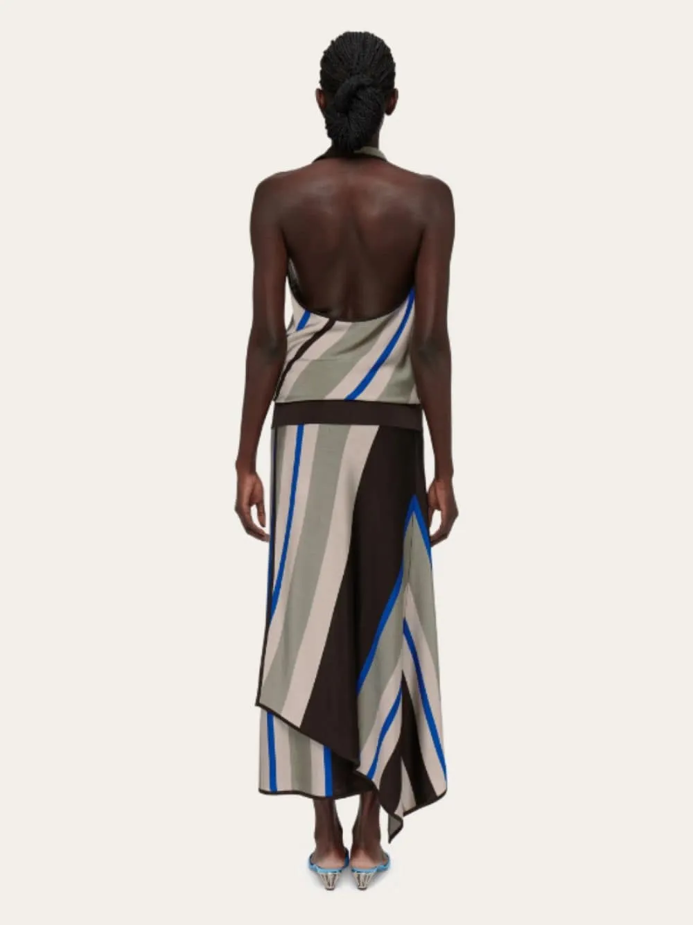 Asymmetric Knitted Dress sold by Fashion Clinic product image thumbnail 3