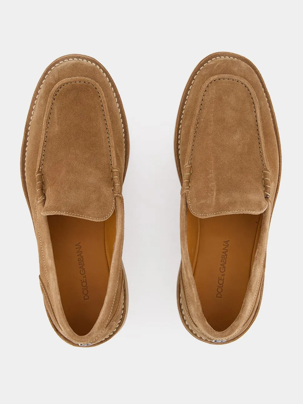 Suede Loafers with DG Logo sold by Fashion Clinic product image thumbnail 4