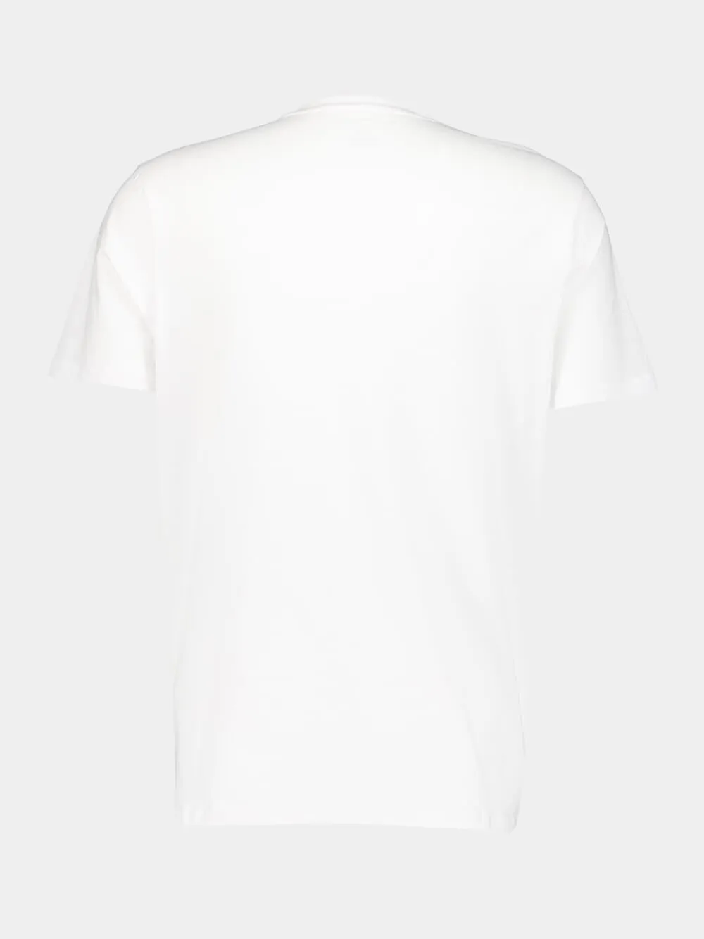 White Cotton T-Shirt sold by Fashion Clinic product image thumbnail 2
