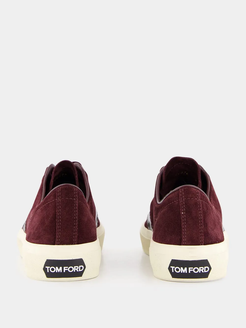 Burgundy Suede Cambridge Sneakers sold by Fashion Clinic product image thumbnail 5