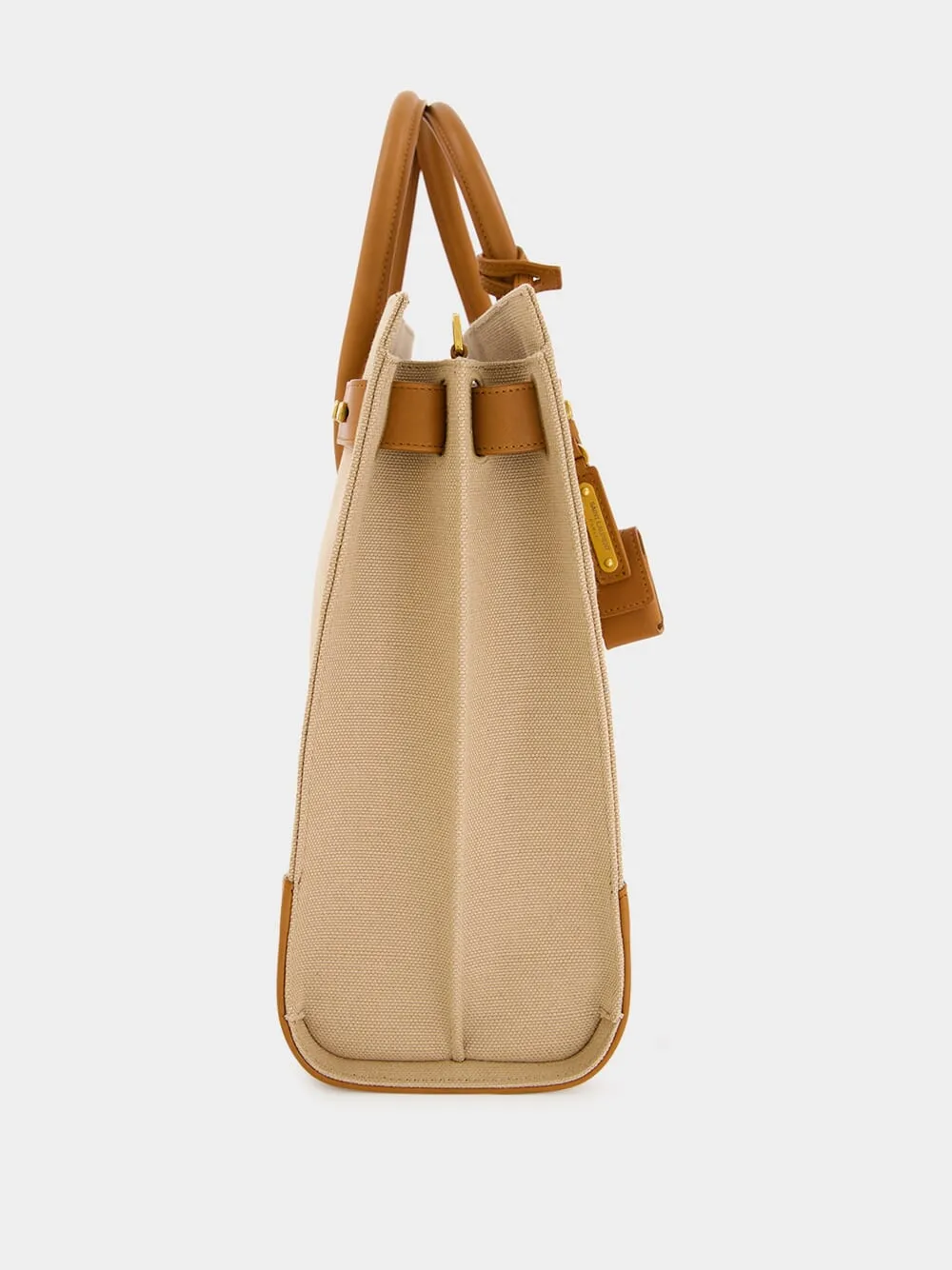 Canvas and Leather Sac de Jour Bag sold by Fashion Clinic product image thumbnail 4
