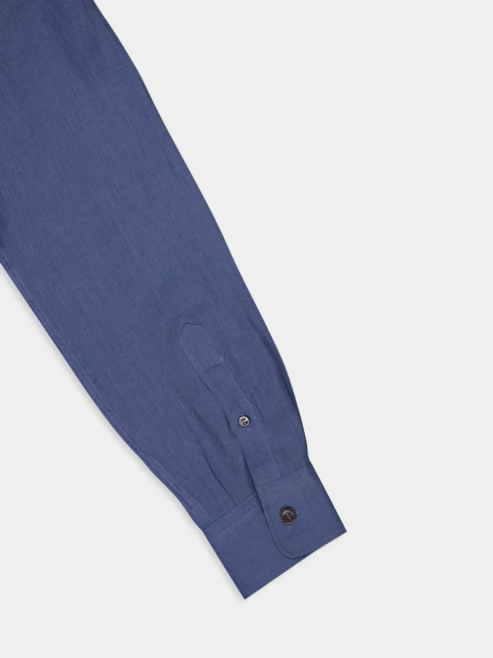 Ocean Blue Long Sleeve Shirt sold by Fashion Clinic product image thumbnail 4