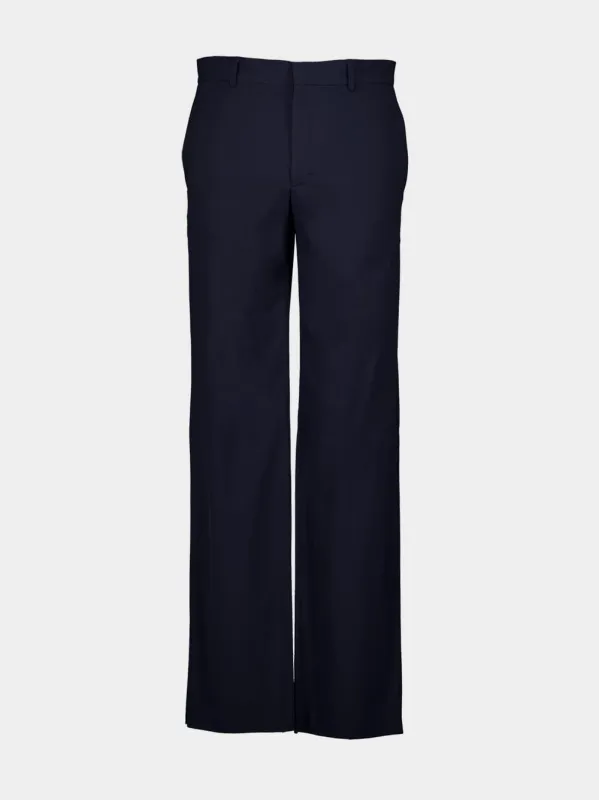 Night Blue Tailored Travel Pants sold by Fashion Clinic