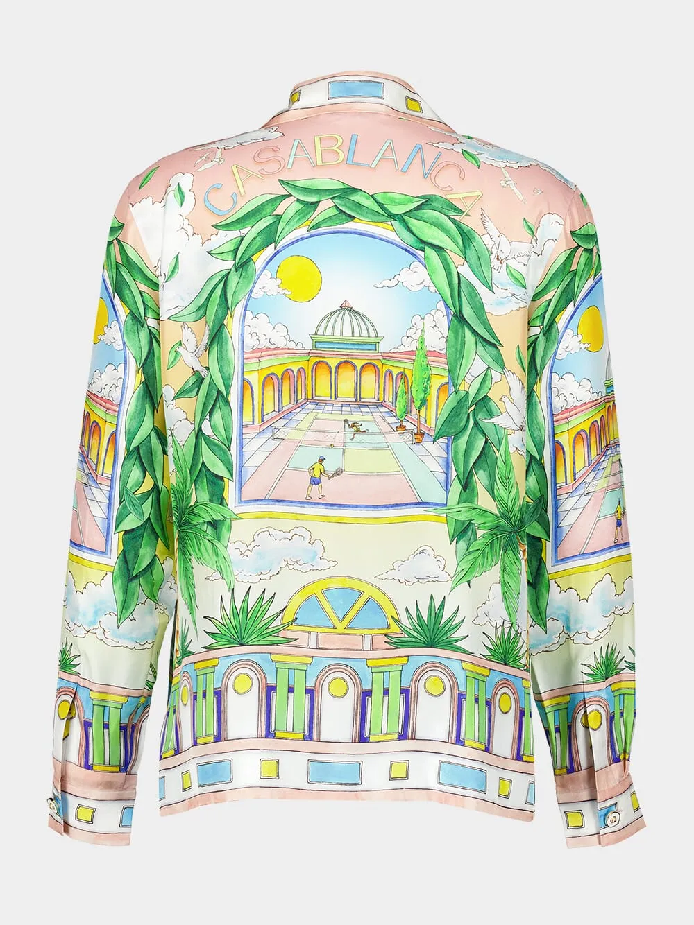 Paysage Ideal Silk Shirt sold by Fashion Clinic product image thumbnail 3