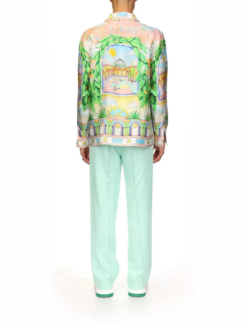 Paysage Ideal Silk Shirt sold by Fashion Clinic product image thumbnail 4