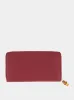 Rosso Ancora Double G Zip Wallet with Bamboo sold by Fashion Clinic