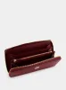 Rosso Ancora Double G Zip Wallet with Bamboo sold by Fashion Clinic