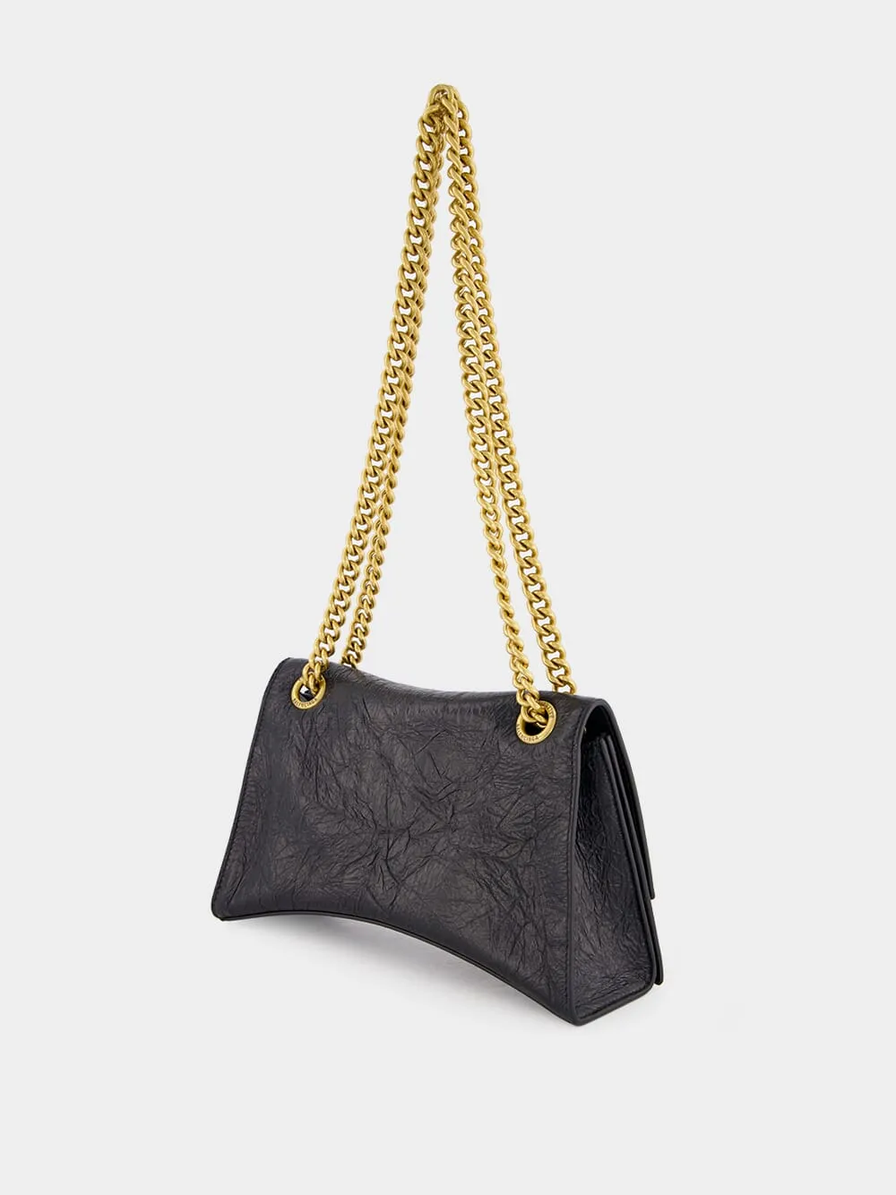 Black Crush Shoulder Bag sold by Fashion Clinic product image thumbnail 4