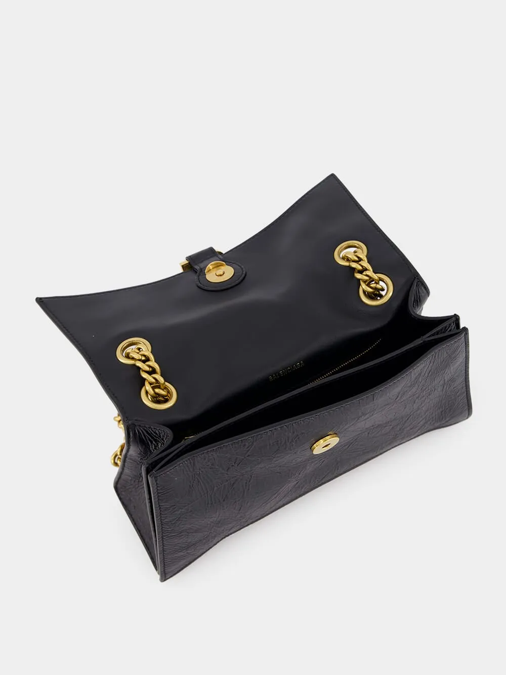 Black Crush Shoulder Bag sold by Fashion Clinic product image thumbnail 5