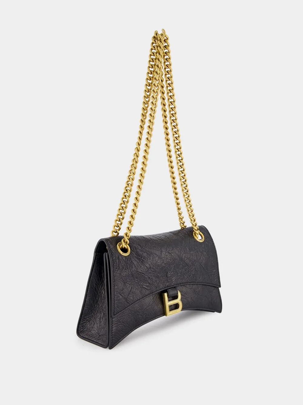 Black Crush Shoulder Bag sold by Fashion Clinic product image thumbnail 2