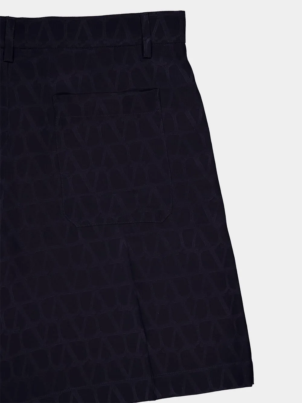 Silk Toile Iconographe Bermuda Shorts sold by Fashion Clinic product image thumbnail 4