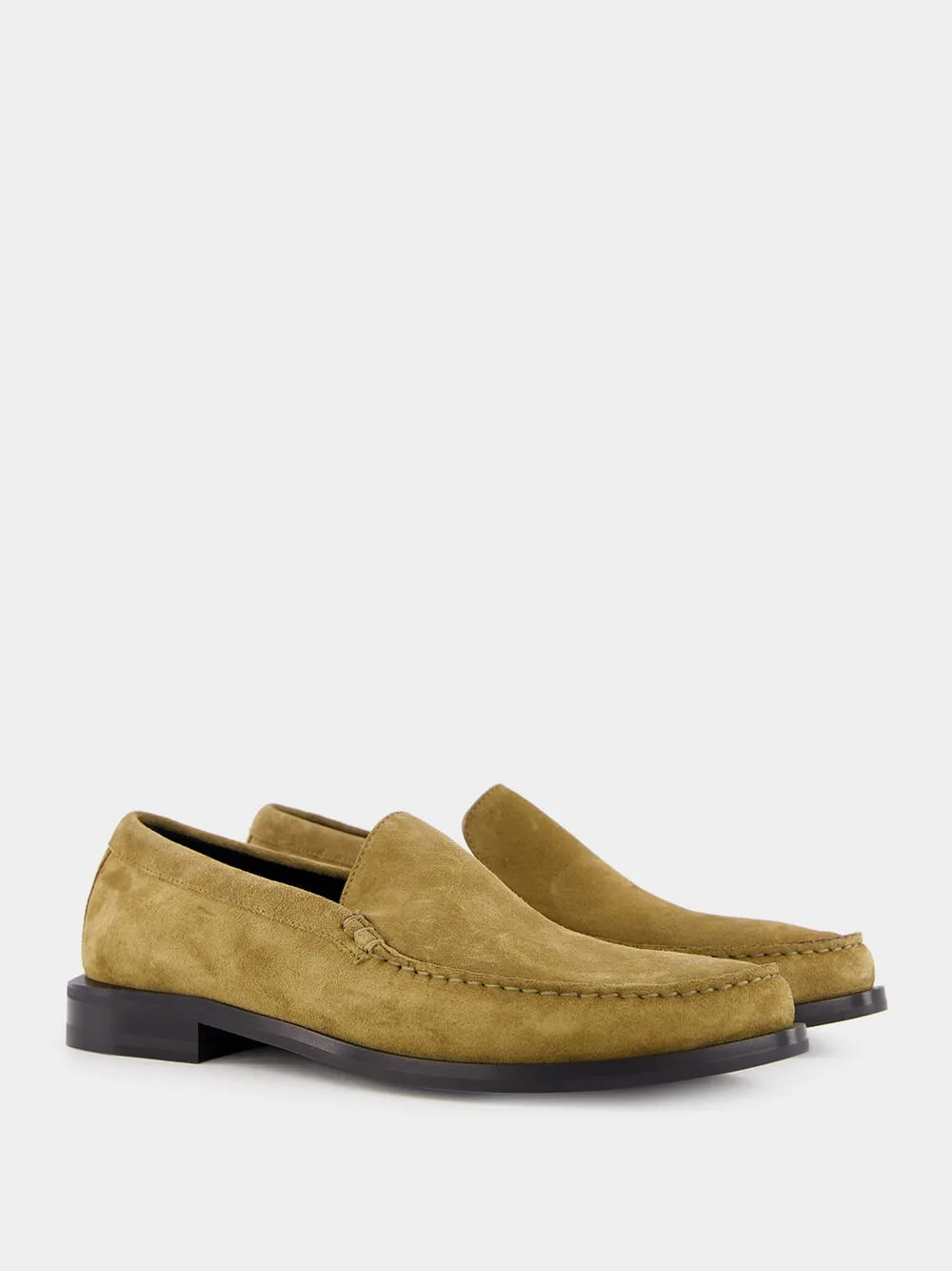 Light Brown 60's Suede Loafers sold by Fashion Clinic product image thumbnail 3