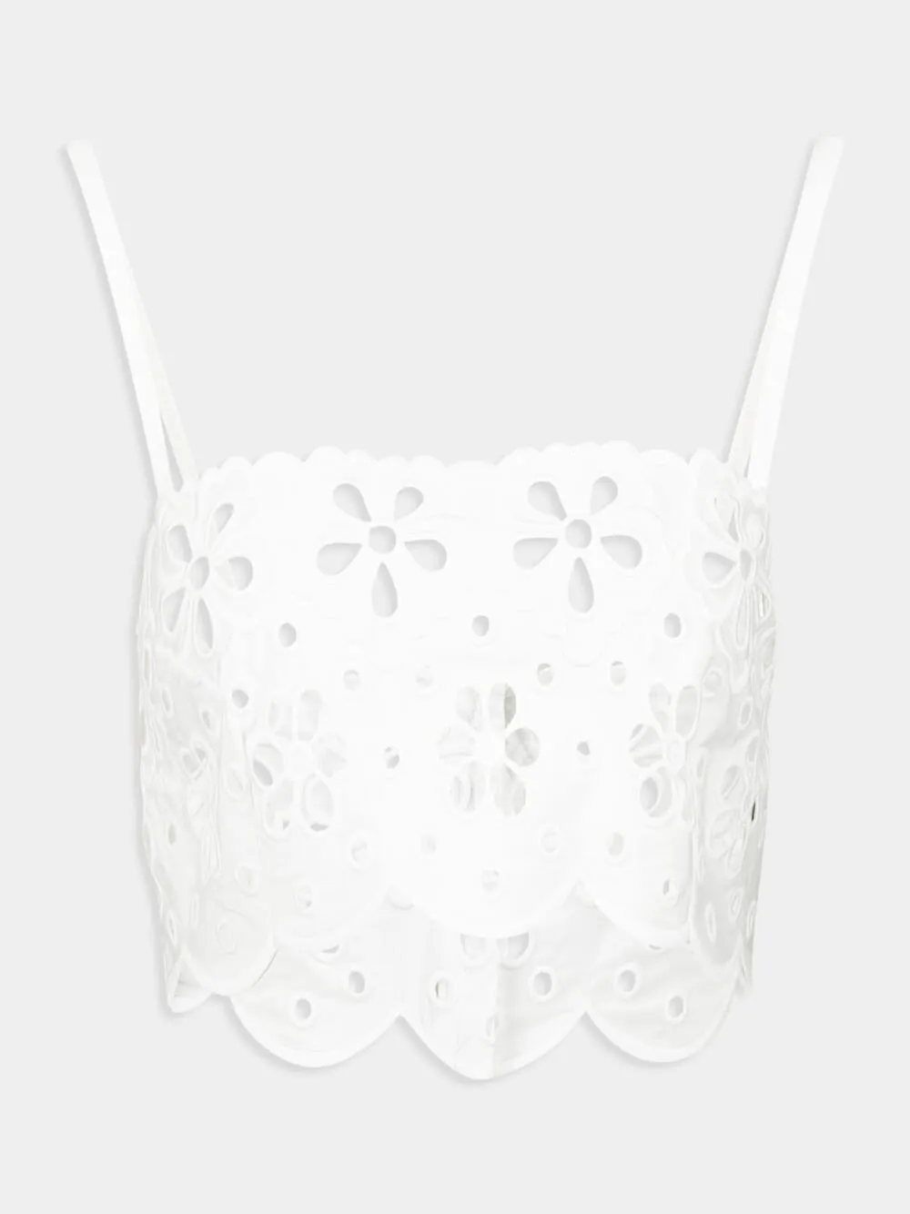 Cut-Out Detailing Cotton Top sold by Fashion Clinic product image thumbnail 2