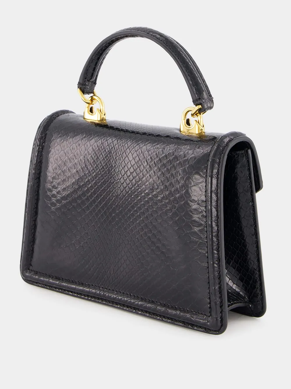 Python Skin Small Devotion Bag sold by Fashion Clinic product image thumbnail 5