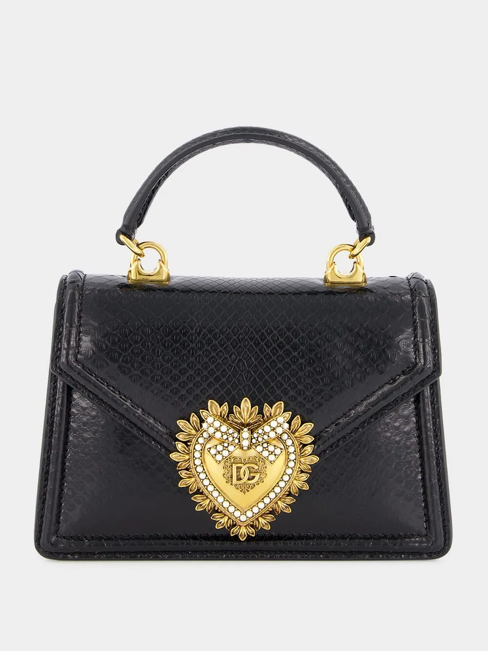 Python Skin Small Devotion Bag sold by Fashion Clinic
