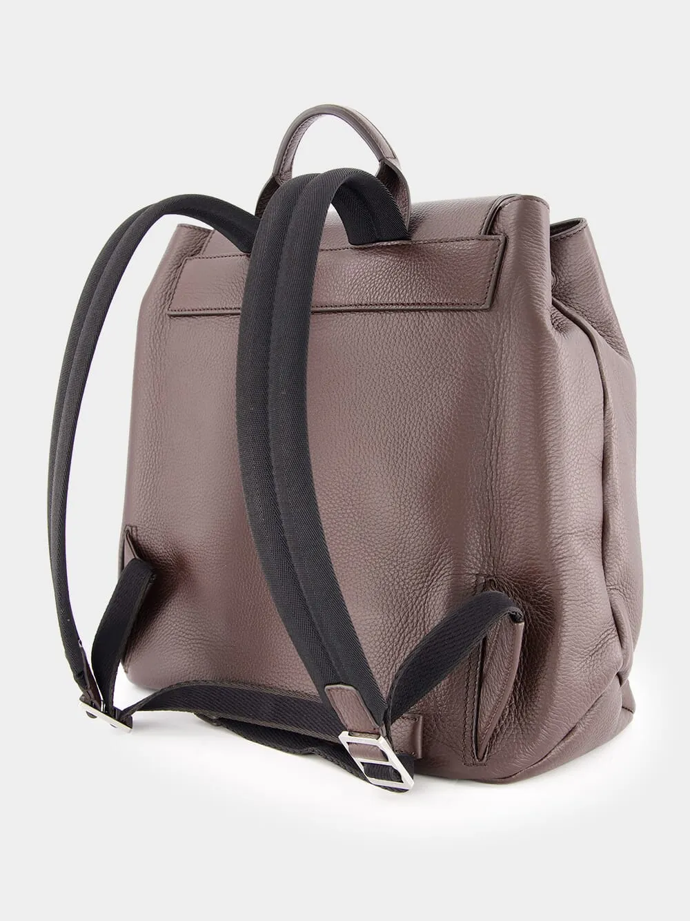Brown Deerskin Logo Backpack sold by Fashion Clinic product image thumbnail 5