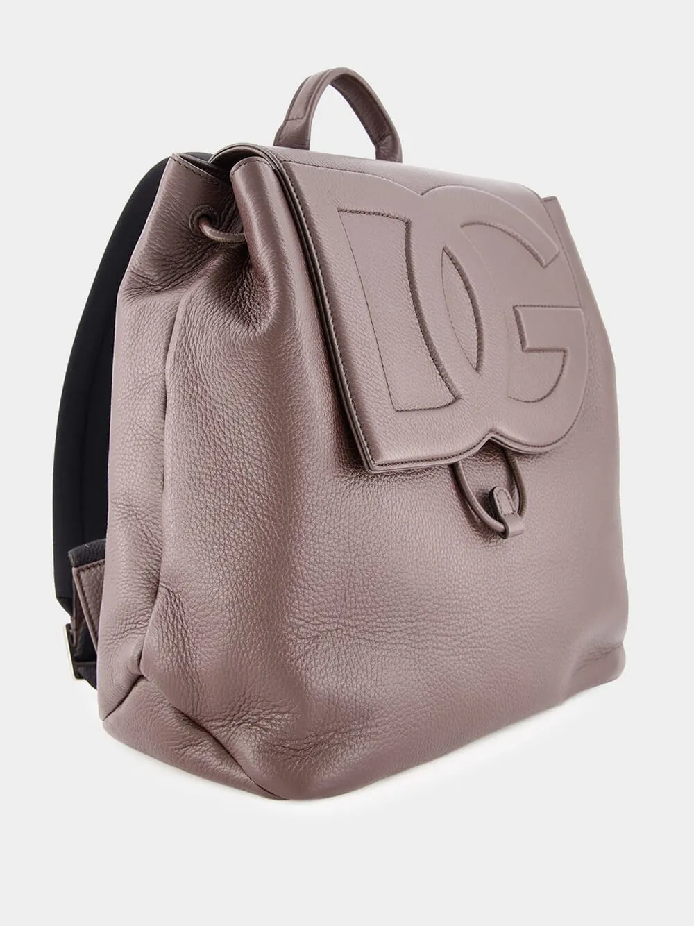Brown Deerskin Logo Backpack sold by Fashion Clinic product image thumbnail 3